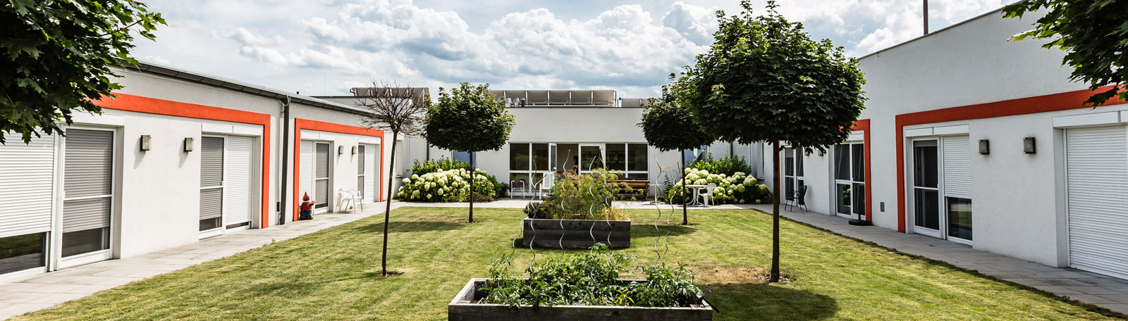 Pflegekompetenzzentrum Draßburg, Außenansicht